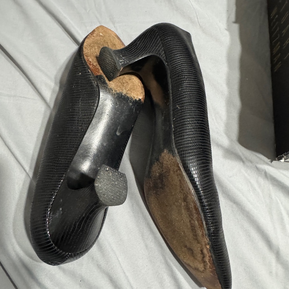 Pre-owned woman Stuart Weitzman 8.5 aa in black - Picture 4 of 8